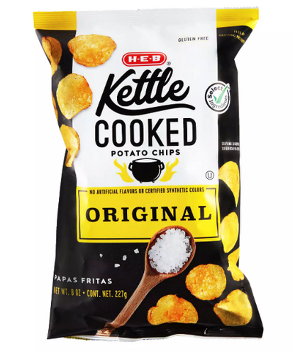 H-E-B Texas Style Kettle Chips