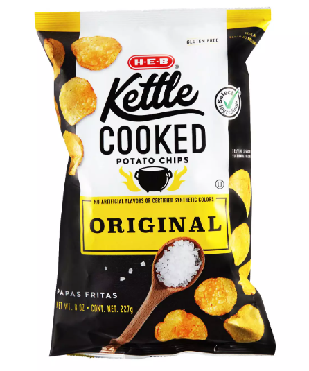 H-E-B Texas Style Kettle Chips